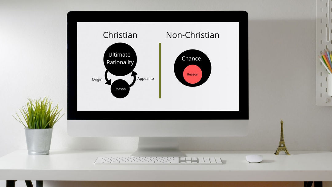 Van Til two circles describing the nature of reality